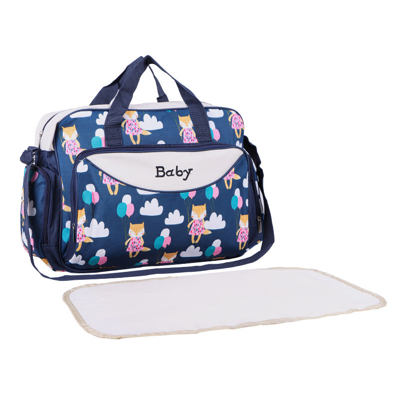 Multifunctional Diaper Bag with Changing Mat