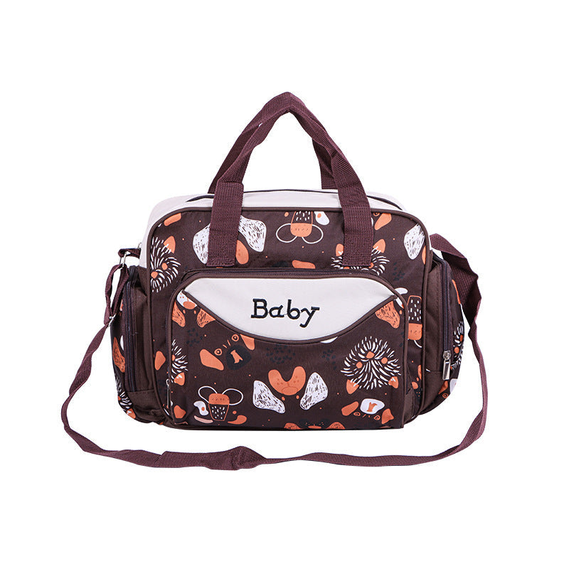 Multifunctional Diaper Bag with Changing Mat