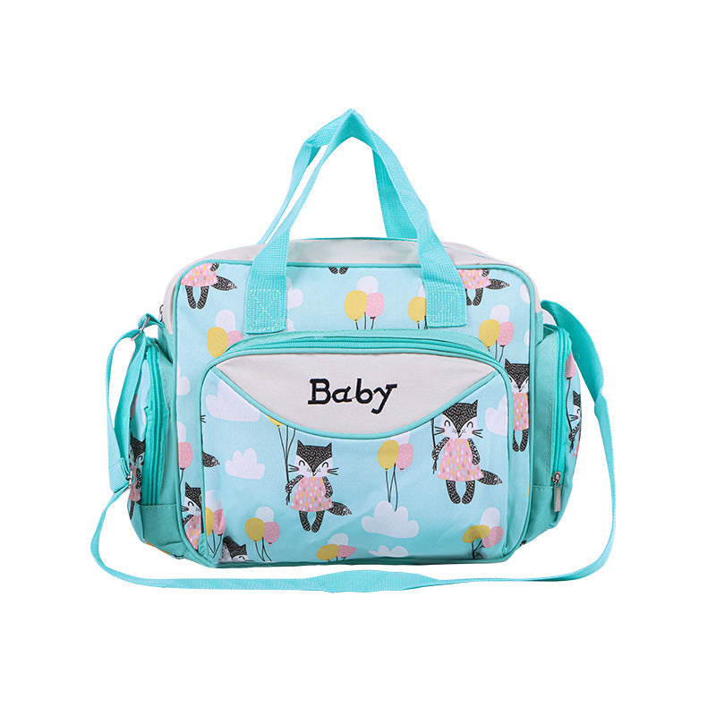 Multifunctional Diaper Bag with Changing Mat