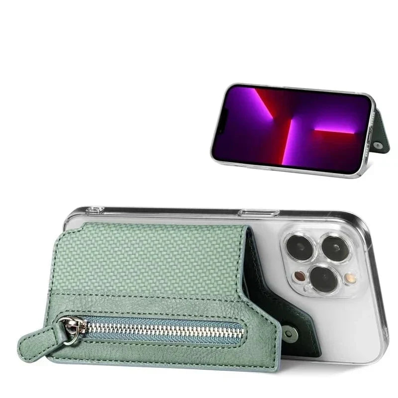 Multifunctional Leather Wallet for Every Situation