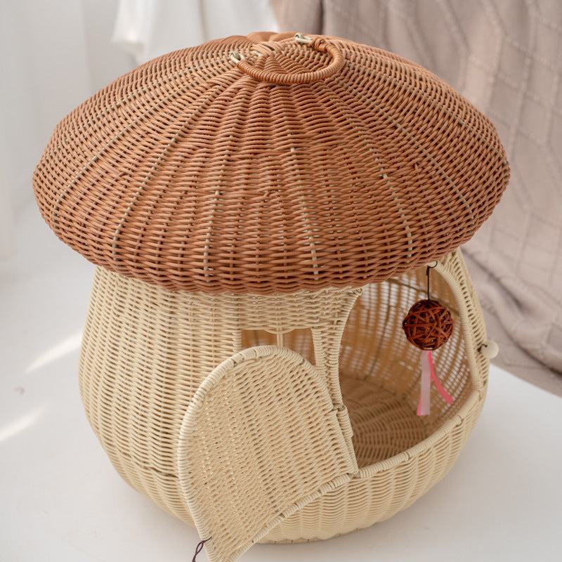 Mushroom Cat House