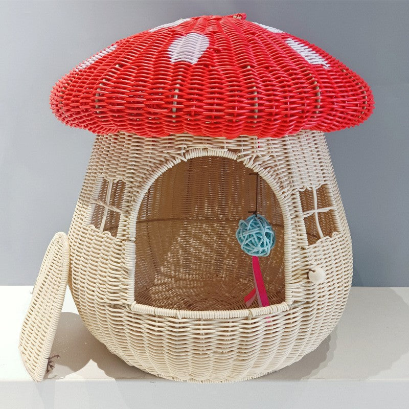 Mushroom Cat House