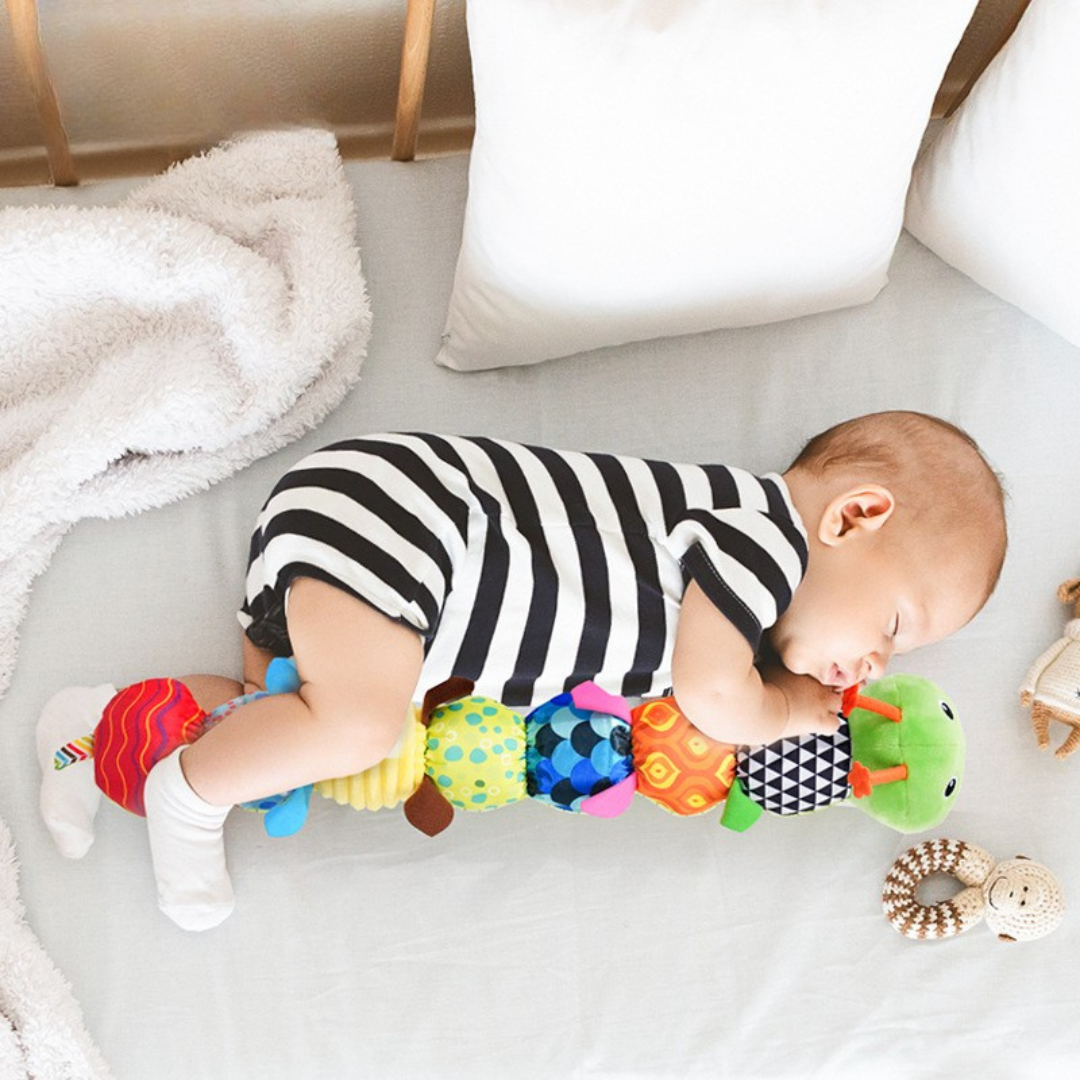 Musical Interactive Caterpillar – Educational Plush Toy for Newborns and Toddlers