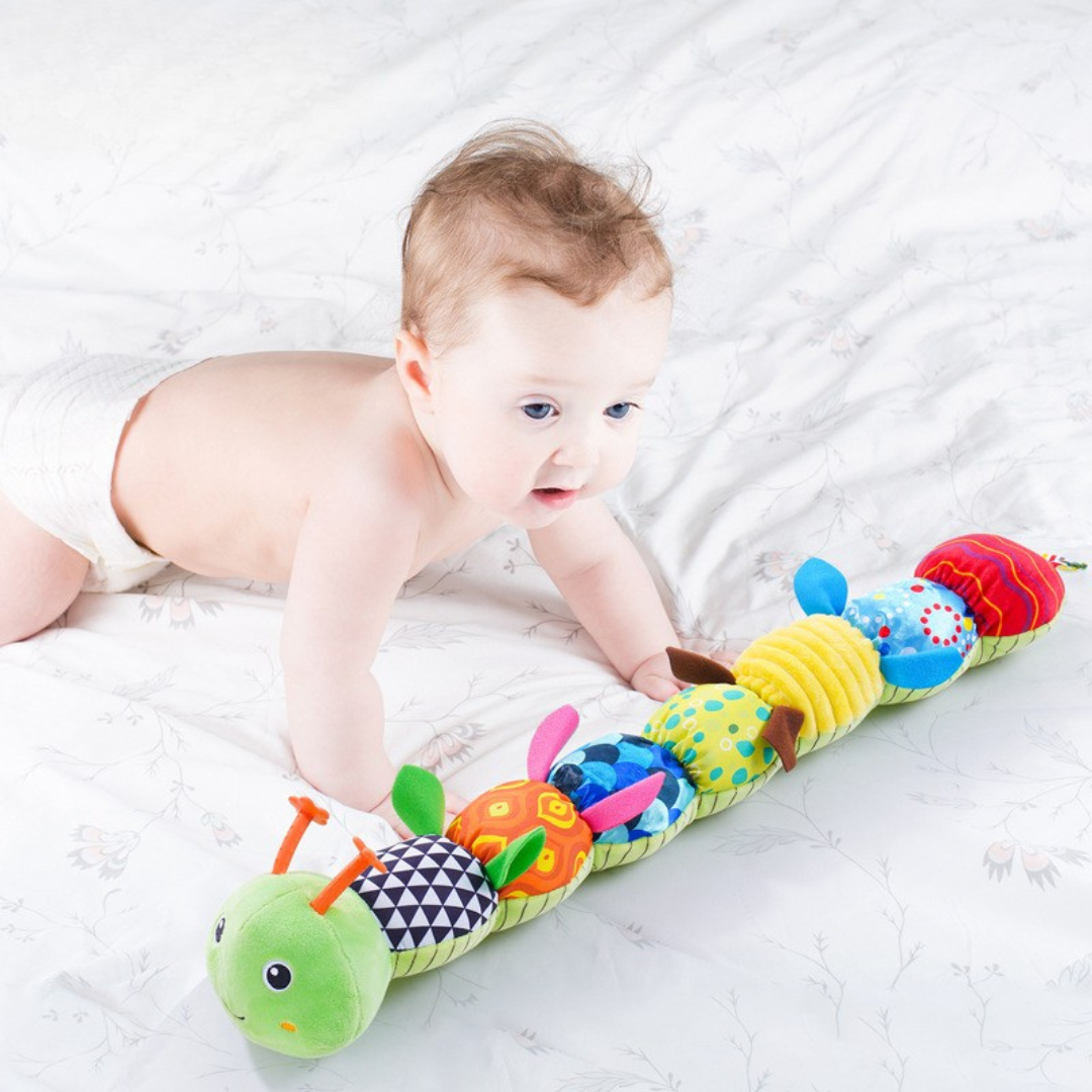 Musical Interactive Caterpillar – Educational Plush Toy for Newborns and Toddlers
