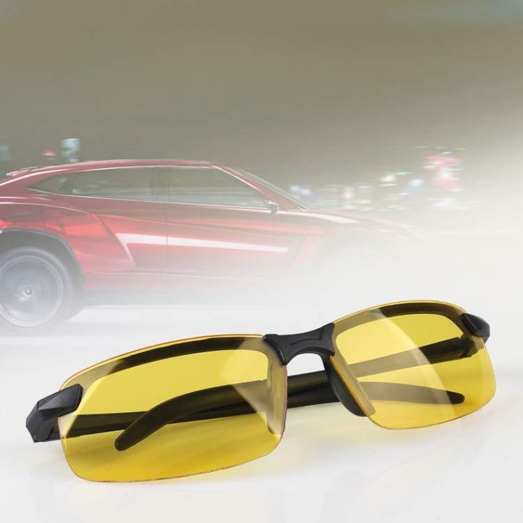 Night Driving Glasses with Yellow Lenses – Reduce Glare & Eye Strain for Safer Nighttime Driving