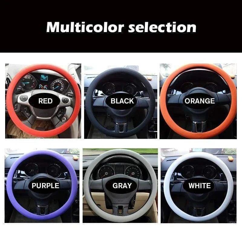 Non-Slip Silicone Steering Wheel Cover