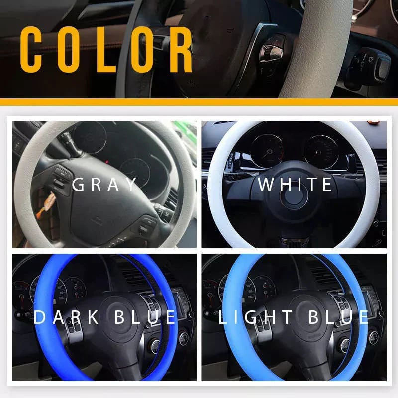Non-Slip Silicone Steering Wheel Cover