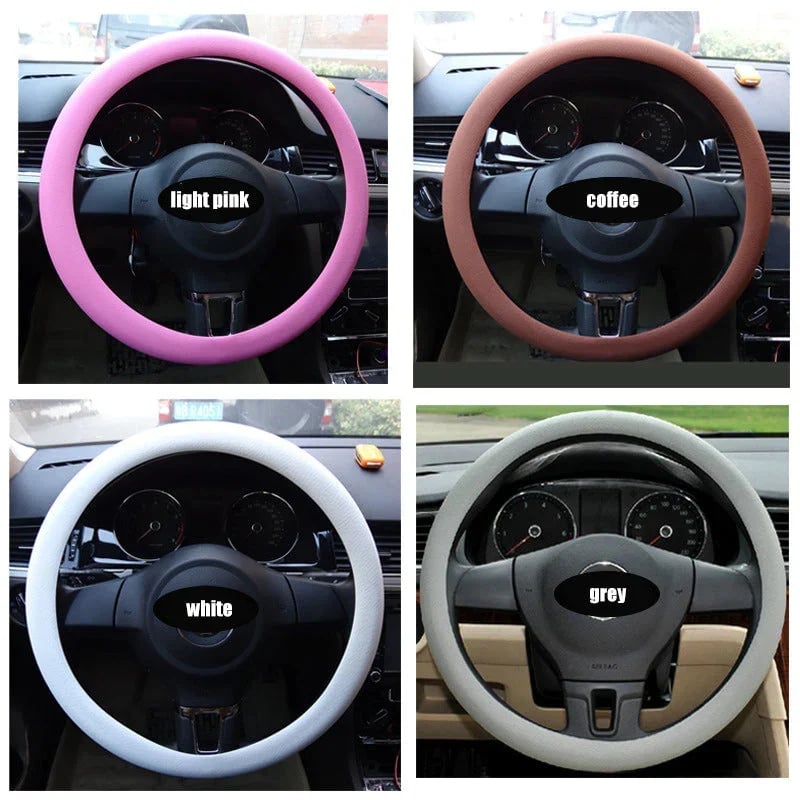 Non-Slip Silicone Steering Wheel Cover