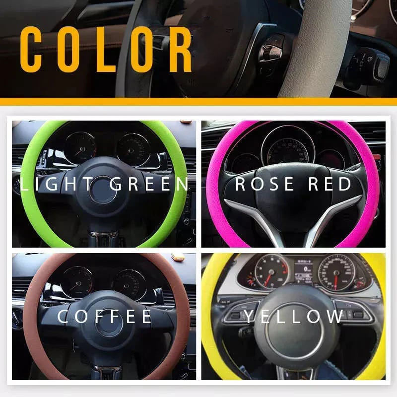 Non-Slip Silicone Steering Wheel Cover
