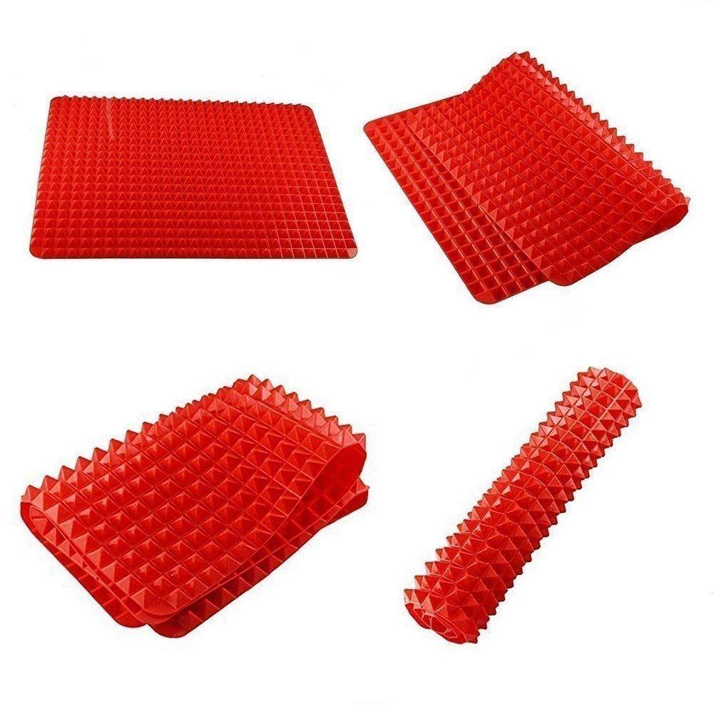 Non-Stick Silicone Baking Mat with Raised Pyramid Design