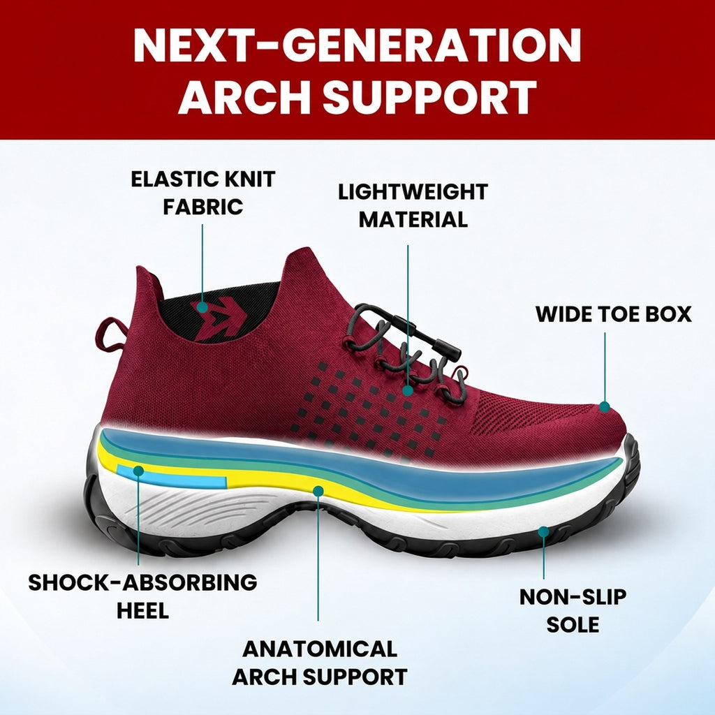 Orthopedic Comfort Footwear | Biomechanical Sneakers for Pain Relief