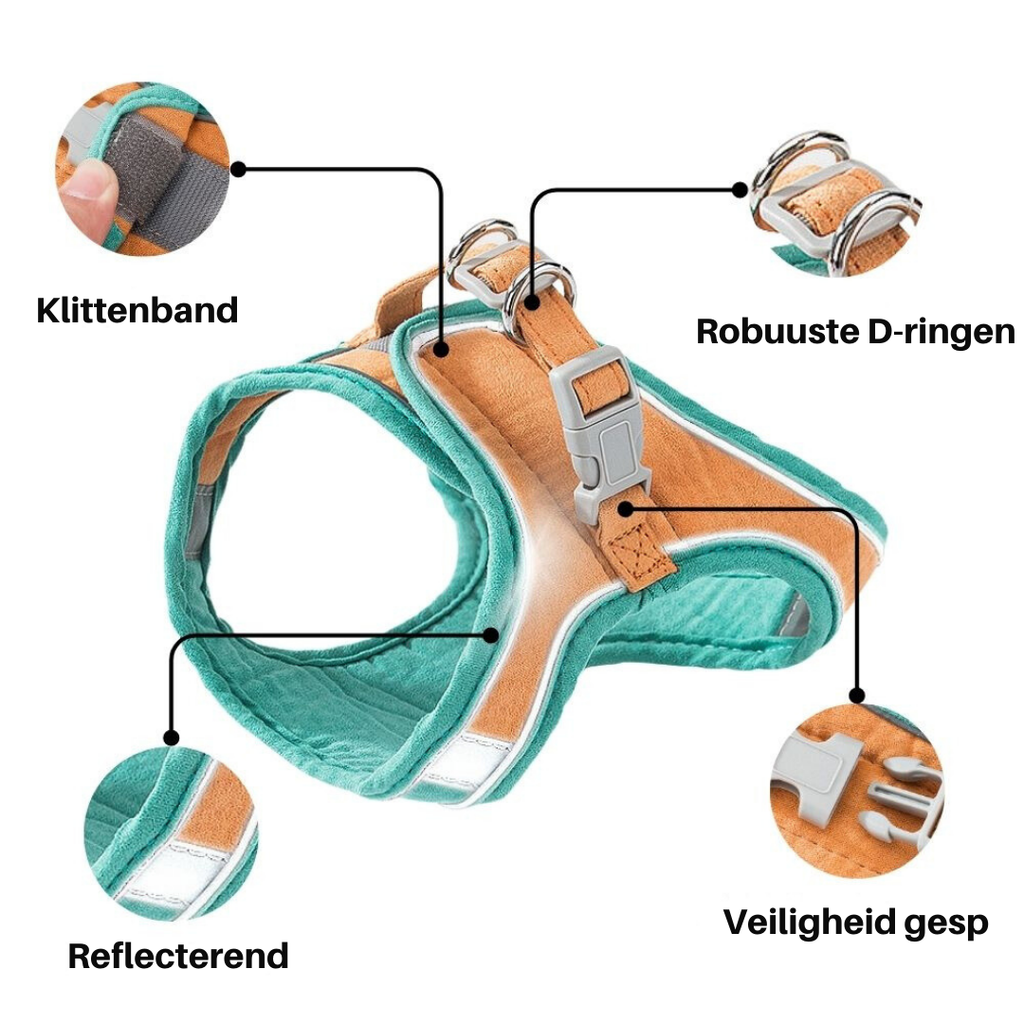 Oscar Cat Harness – Escape-Proof & Adjustable