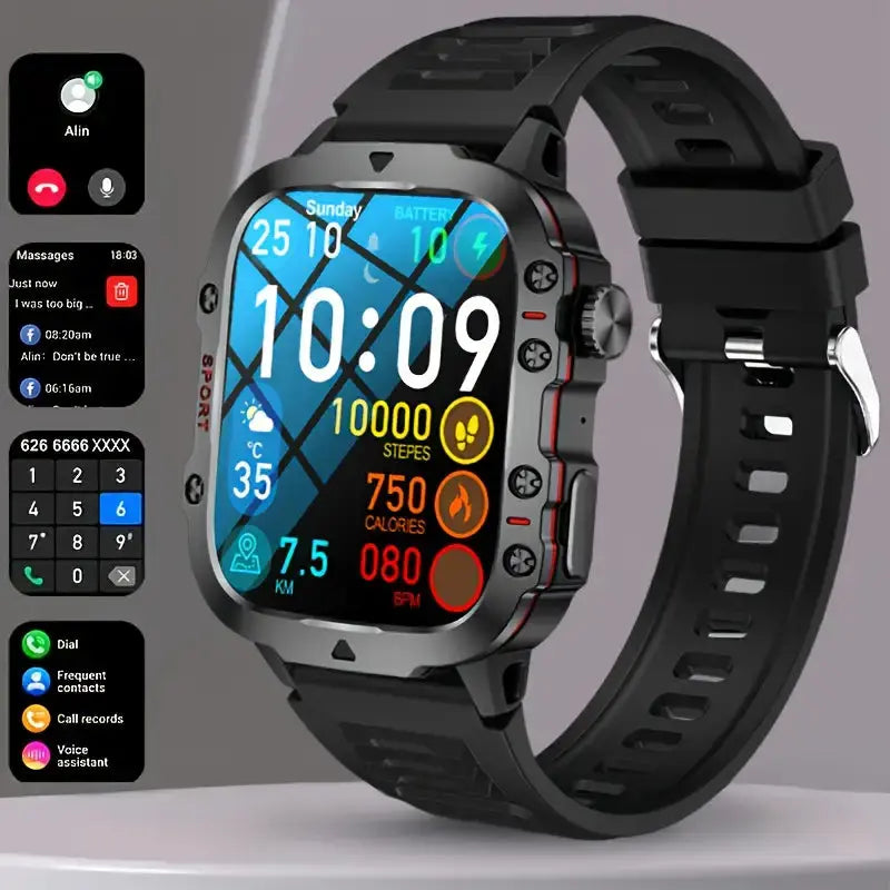 Outdoor Smartwatch | IP68 Waterproof Design for Daily Training & Outdoor Use
