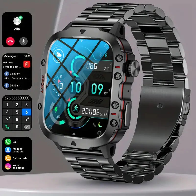 Outdoor Smartwatch | IP68 Waterproof Design for Daily Training & Outdoor Use