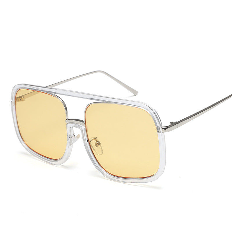 Oversized Rectangle Fashion Glasses Frame for Women