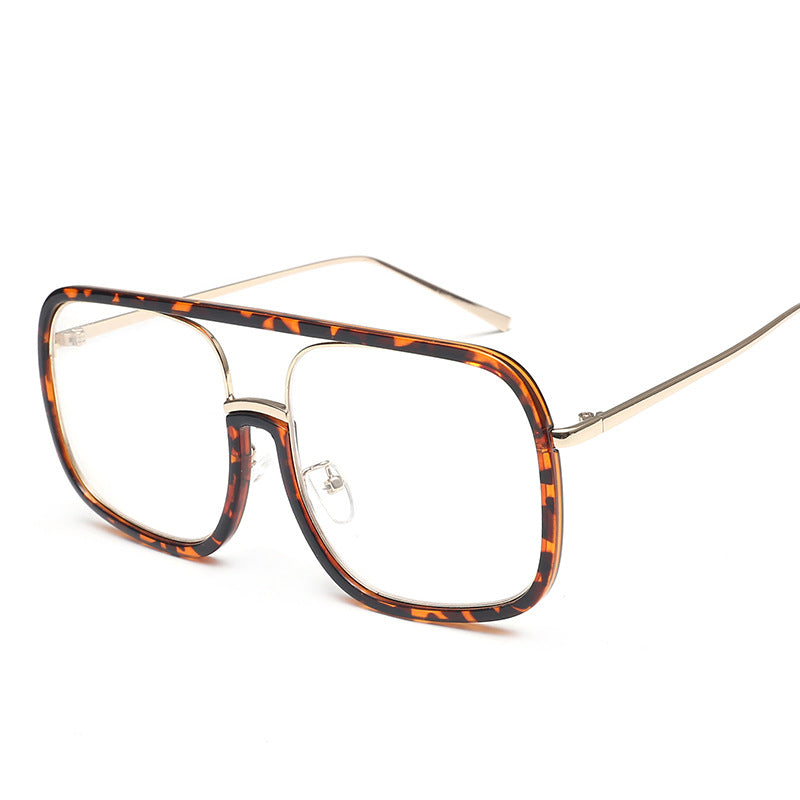 Oversized Rectangle Fashion Glasses Frame for Women