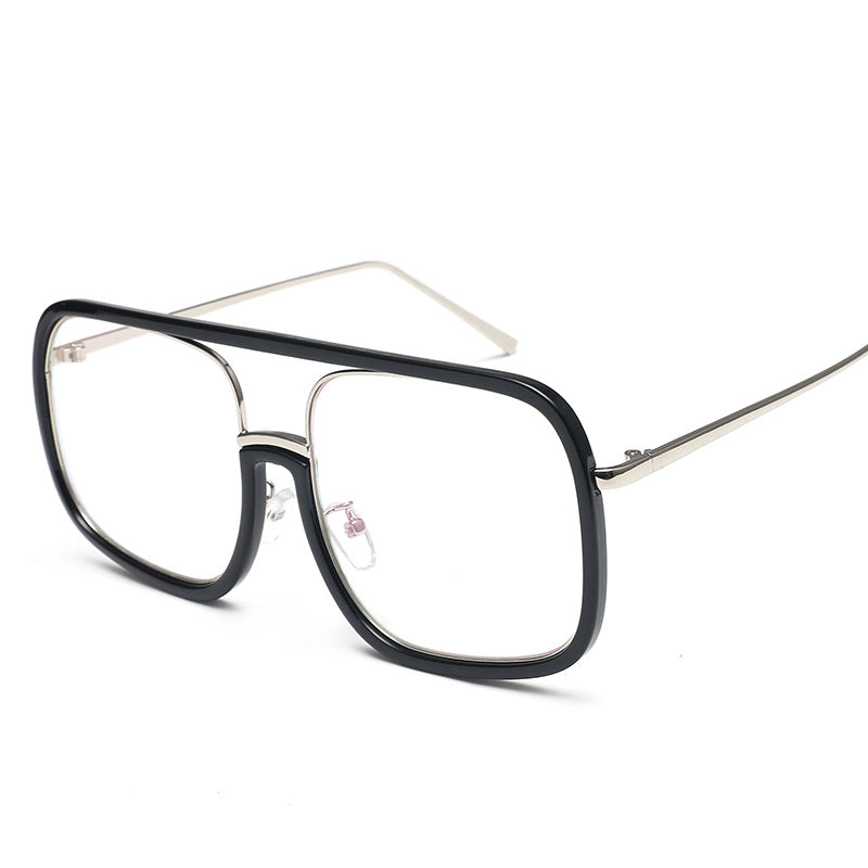 Oversized Rectangle Fashion Glasses Frame for Women