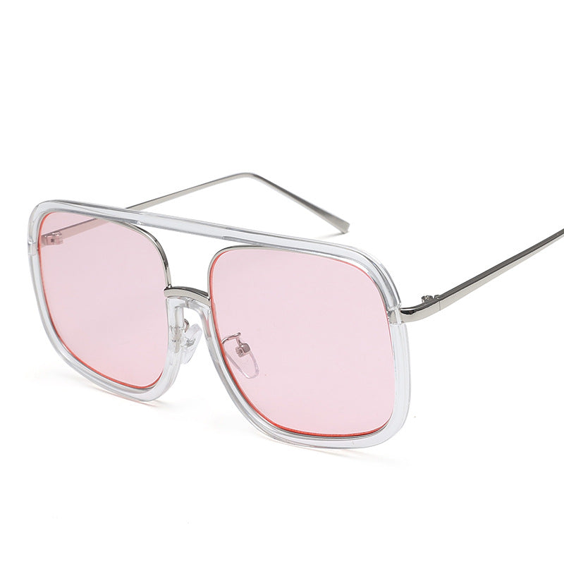 Oversized Rectangle Fashion Glasses Frame for Women