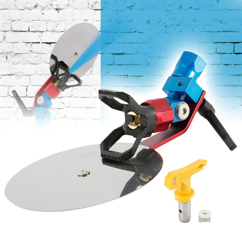 Paint Sprayer Edge Guide Tool with Airless Spray Head