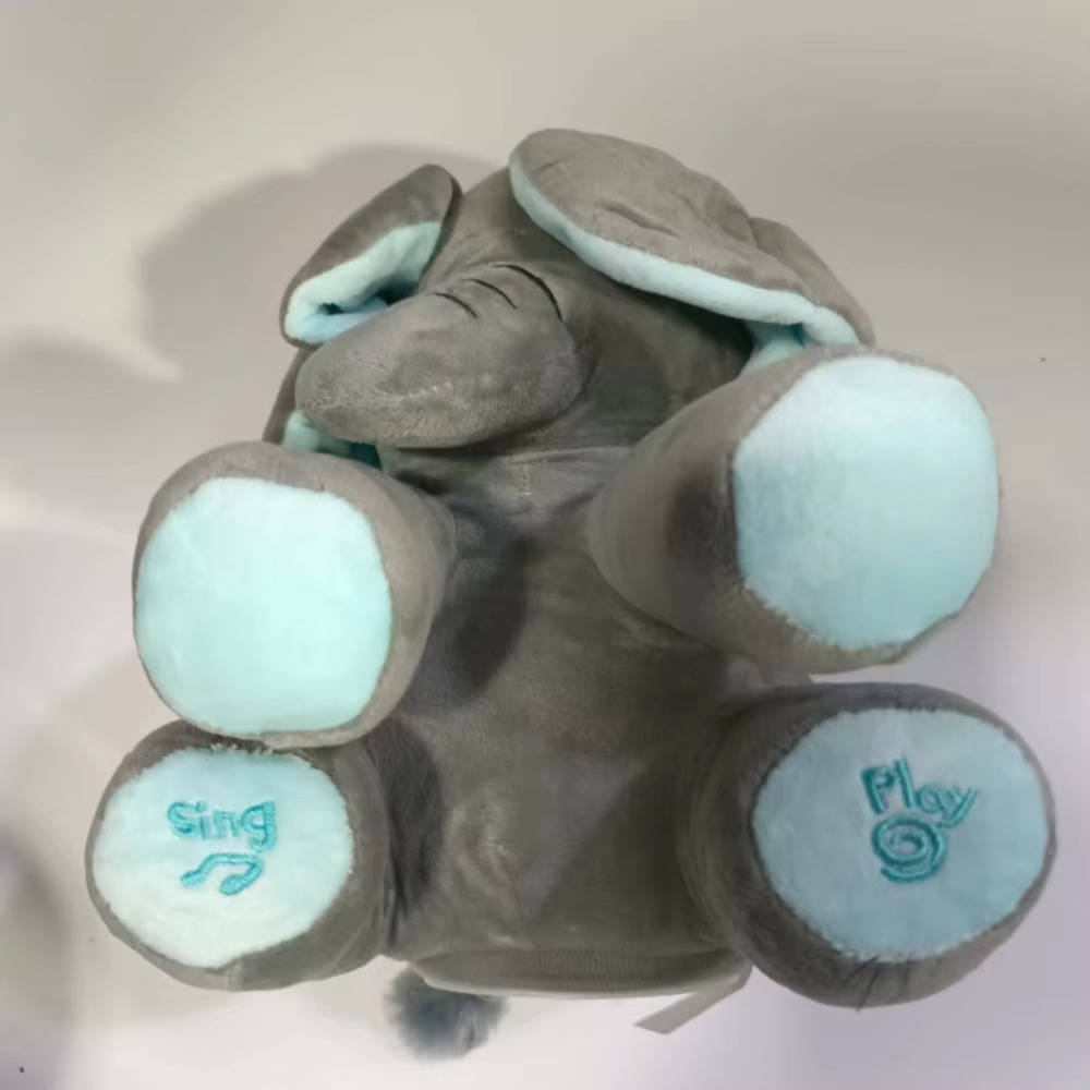 Peek a boo Talking Elephant toy