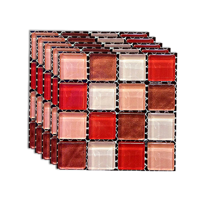 Peel and stick mosaic tile stickers – removable vinyl wall tiles for kitchen and bathroom