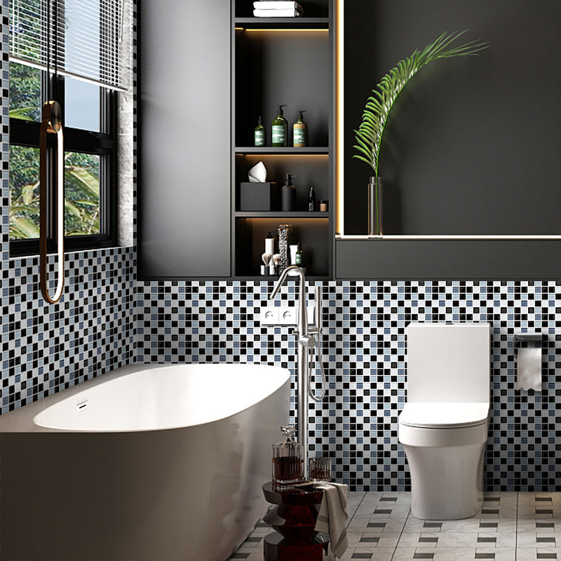 Peel and stick mosaic tile stickers – removable vinyl wall tiles for kitchen and bathroom