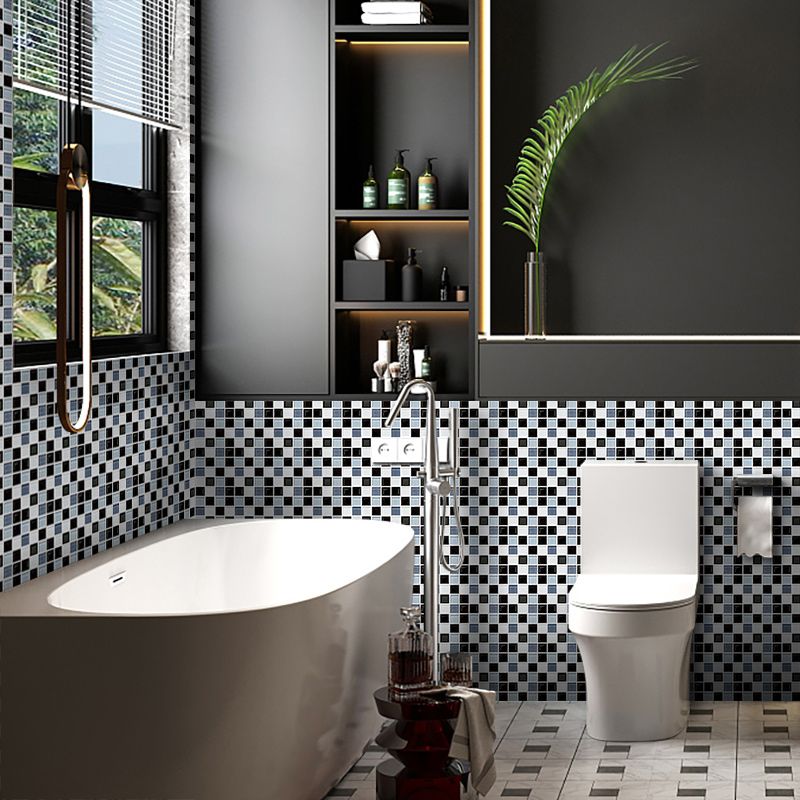Peel and stick mosaic tile stickers – removable vinyl wall tiles for kitchen and bathroom