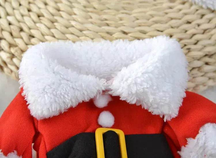 Pet Christmas Santa Claus Standing Costume