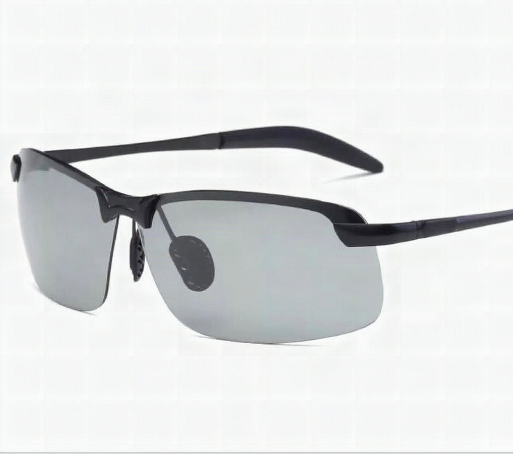 Photochromic Sunglasses with Polarized Anti-Glare Lenses