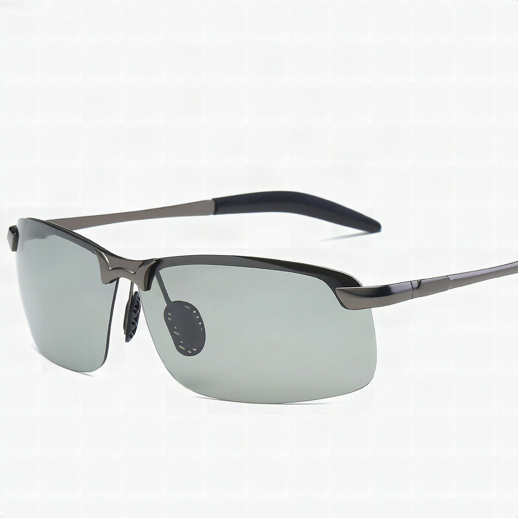 Photochromic Sunglasses with Polarized Anti-Glare Lenses