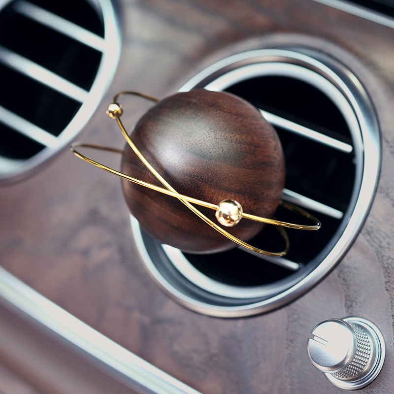 Planet-Shaped Car Air Freshener with 2 Refills