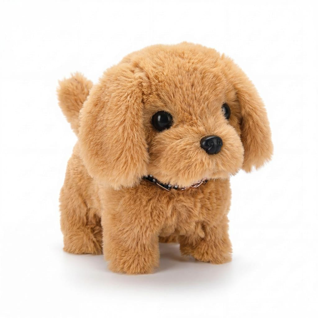 Plush Toy Interactive Dog Realistic Moving Soft Puppy