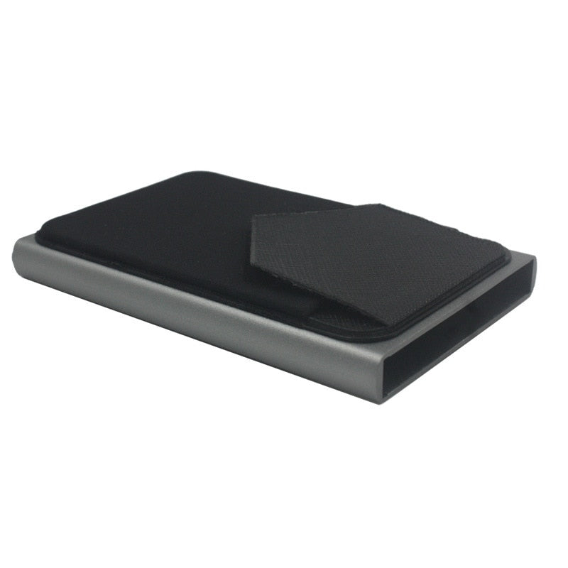Pop-Out Aluminum RFID Blocking Wallet with Quick Access Slider
