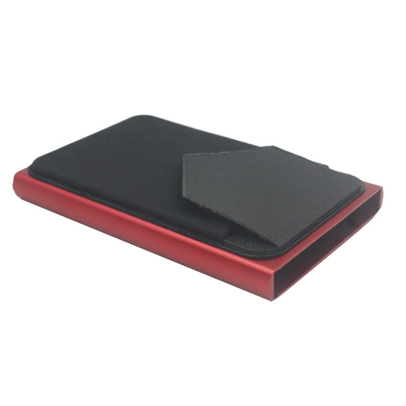 Pop-Out Aluminum RFID Blocking Wallet with Quick Access Slider