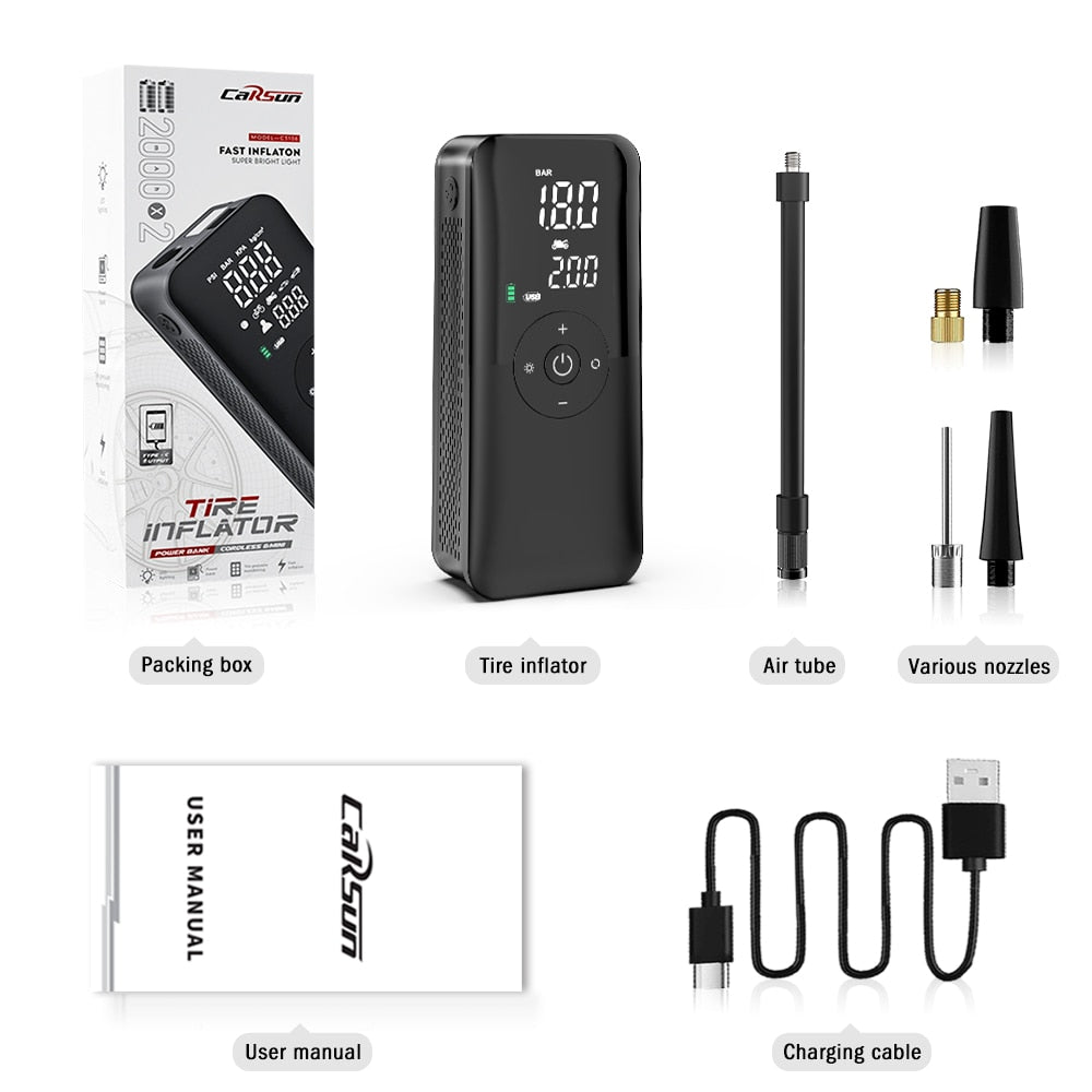 Portable air compressor