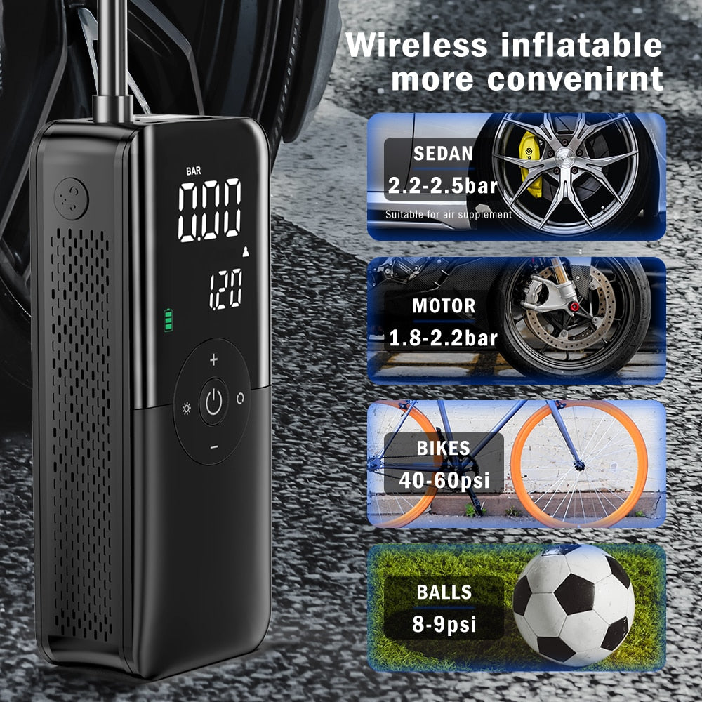 Portable air compressor