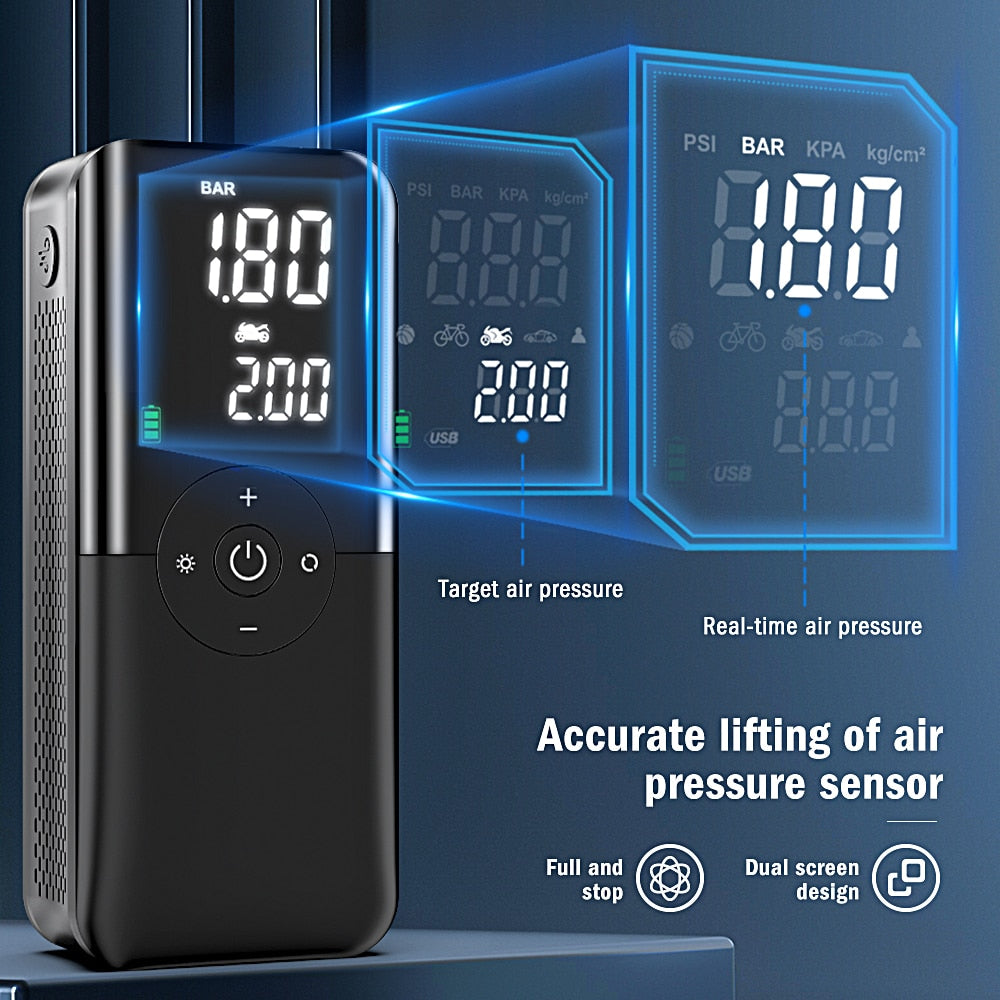 Portable air compressor