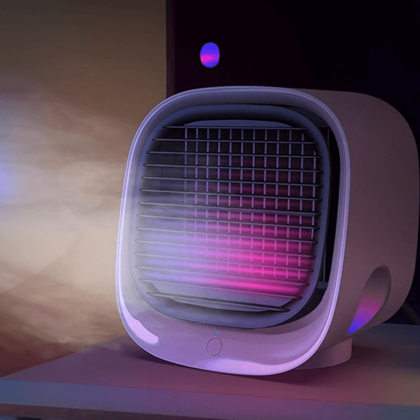 Portable Air Conditioner for Car USB Car Air Conditioner Personal Space Mini Air Conditioner