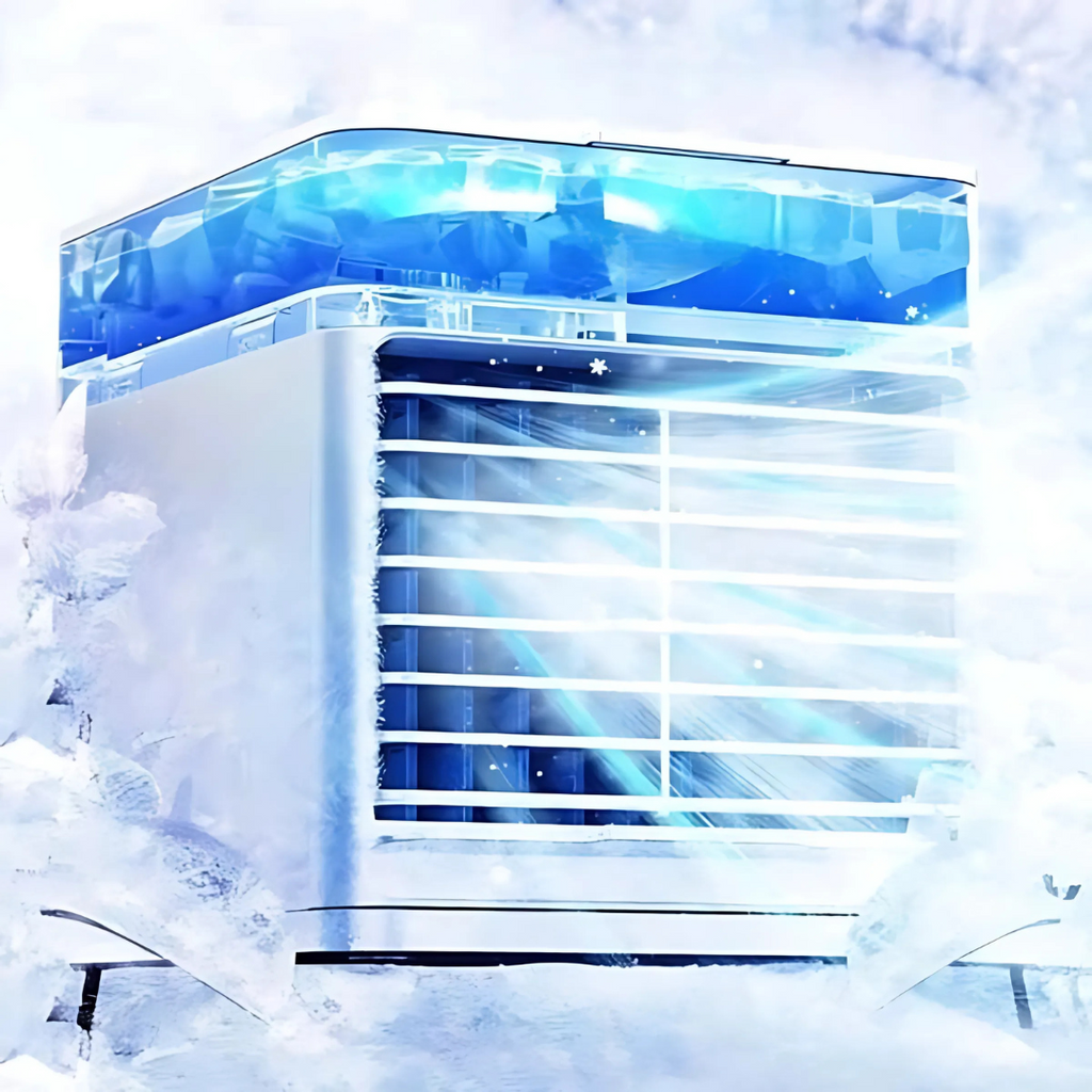 Portable Air Cooler Fan with Quiet Operation and Adjustable Humidifier