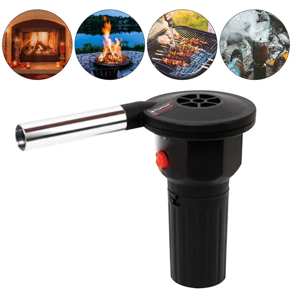 Portable Aluminum Fire Bellows for Quick Lighting
