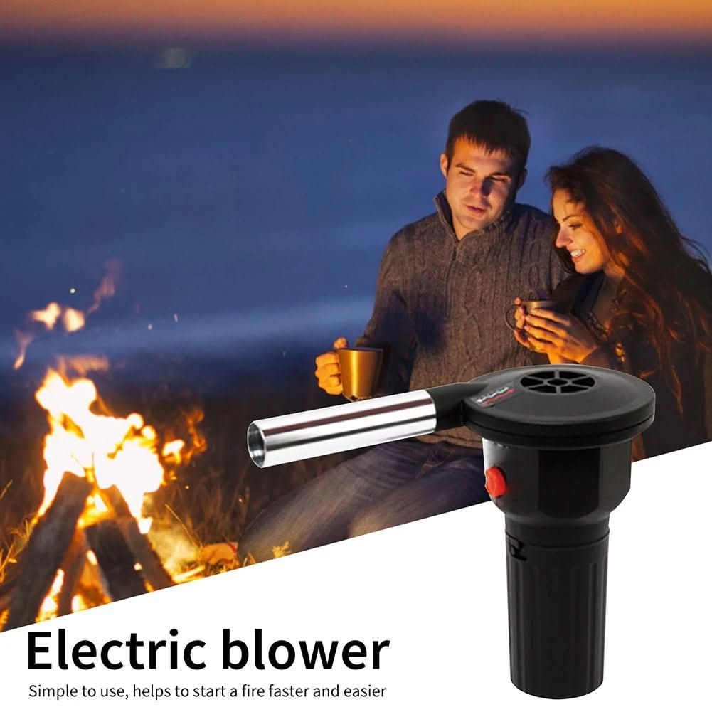 Portable Aluminum Fire Bellows for Quick Lighting