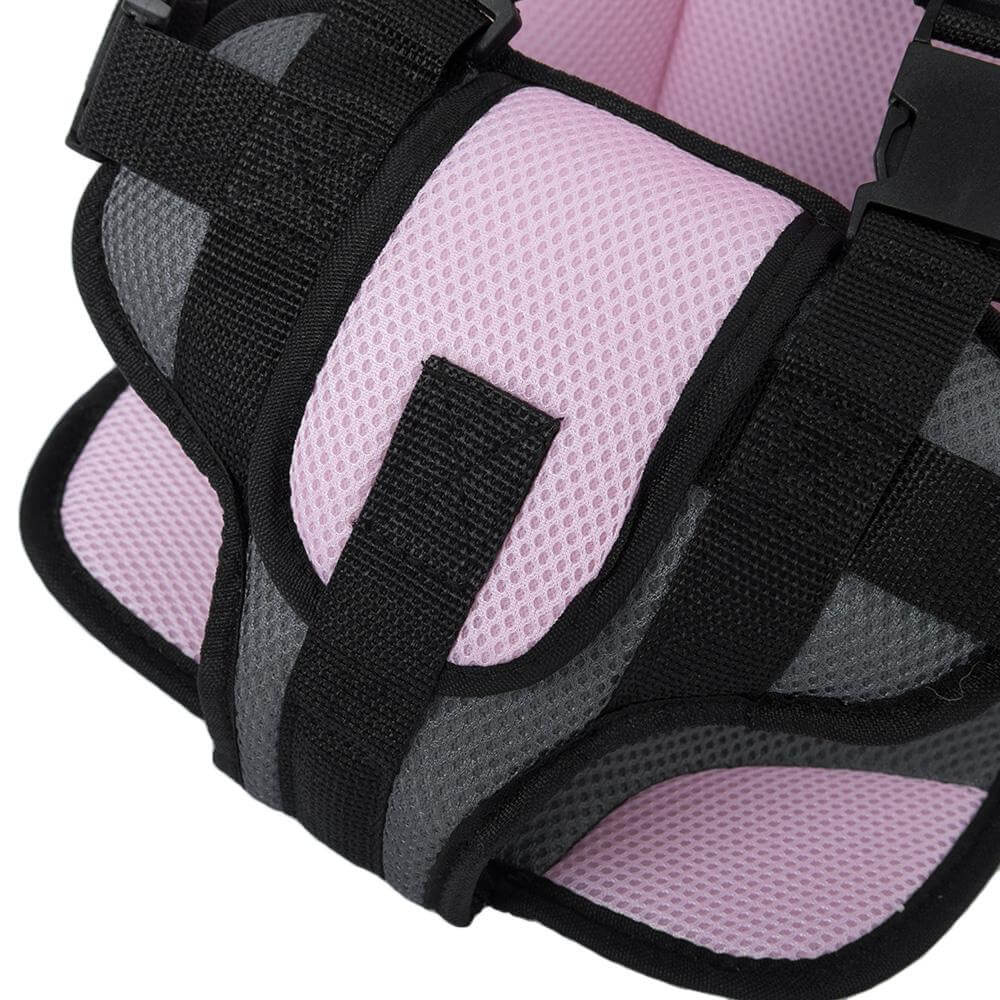 Portable Car Seat with Five-Point Harness, Breathable and Adjustable