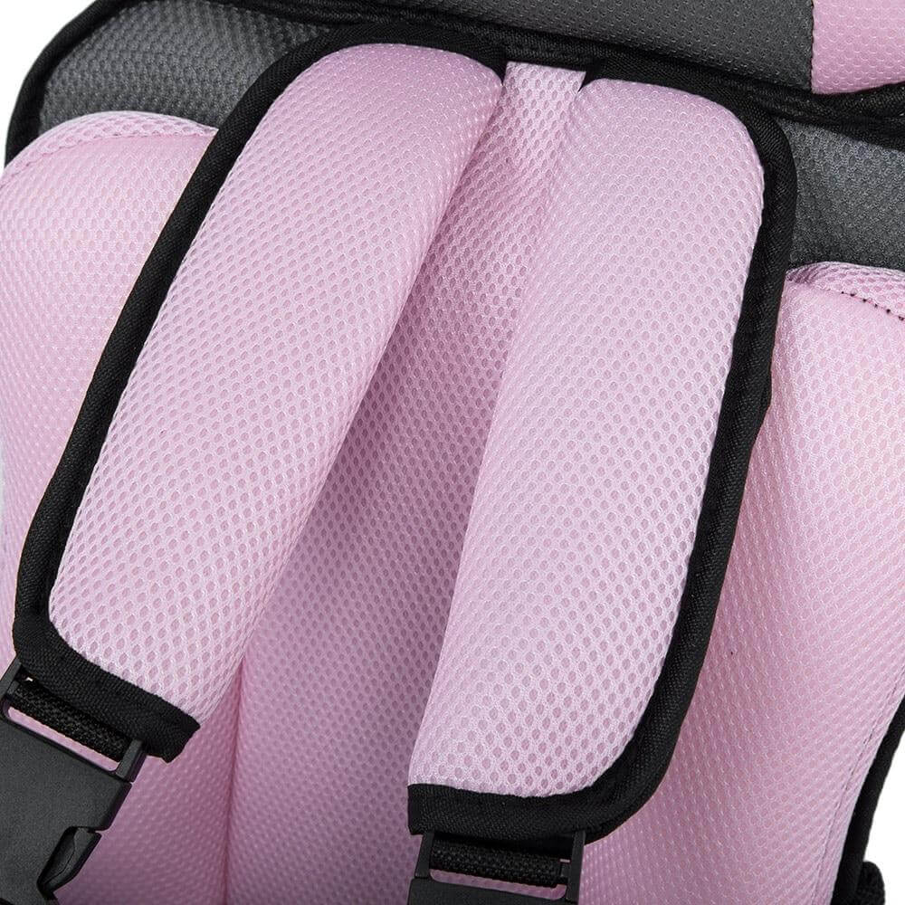 Portable Car Seat with Five-Point Harness, Breathable and Adjustable