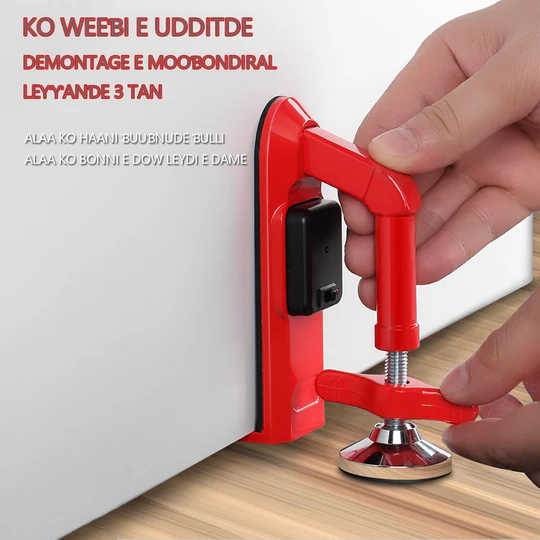 Portable Door Stopper Alarm with 120dB Siren