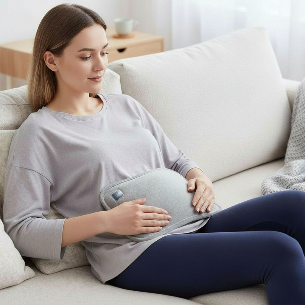 Portable Graphene Heat Pad | USB Powered | 3 Heat Settings | Hand & Stomach Warmer | Auto Shut-Off