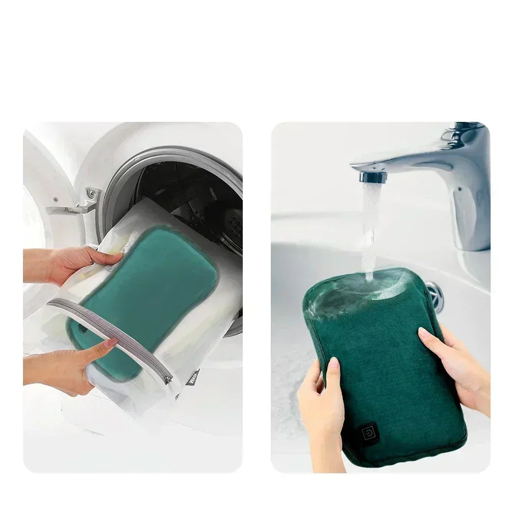 Portable Graphene Heat Pad | USB Powered | 3 Heat Settings | Hand & Stomach Warmer | Auto Shut-Off