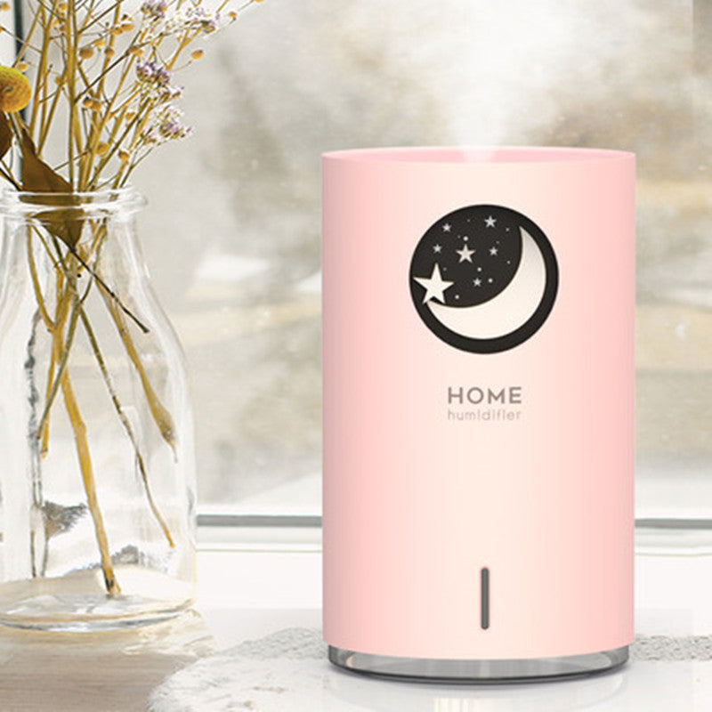 Portable Humidifier with Adjustable Mist Modes, Large Capacity Water Tank, 7-Color LED Light and Auto Shut-Off