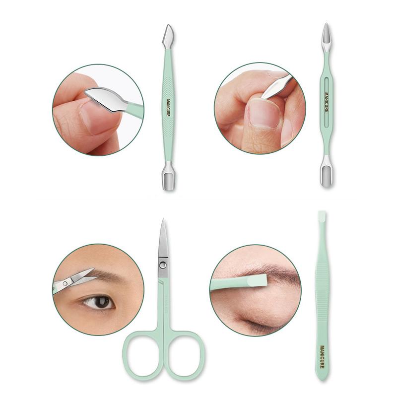 Portable Nail Clippers Set (12/16 Pieces)