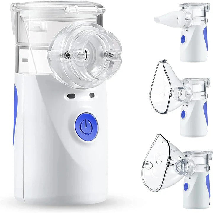Portable Ultrasonic Mesh Nebulizer, Compact, Quiet Mist Device for Personal Use