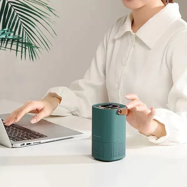 Portable USB HEPA Air Purifier for Desk